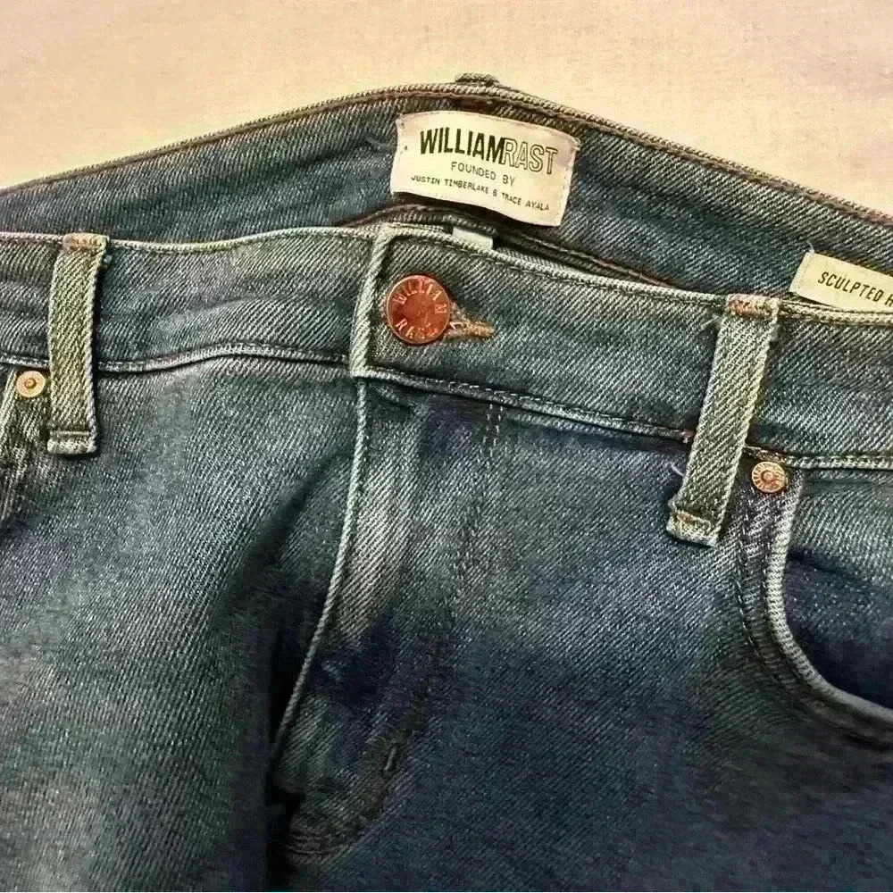 William Rast /Justin Timberlake Sculpted Highrise Jeans Size 32/14 - Picture 4 of 8